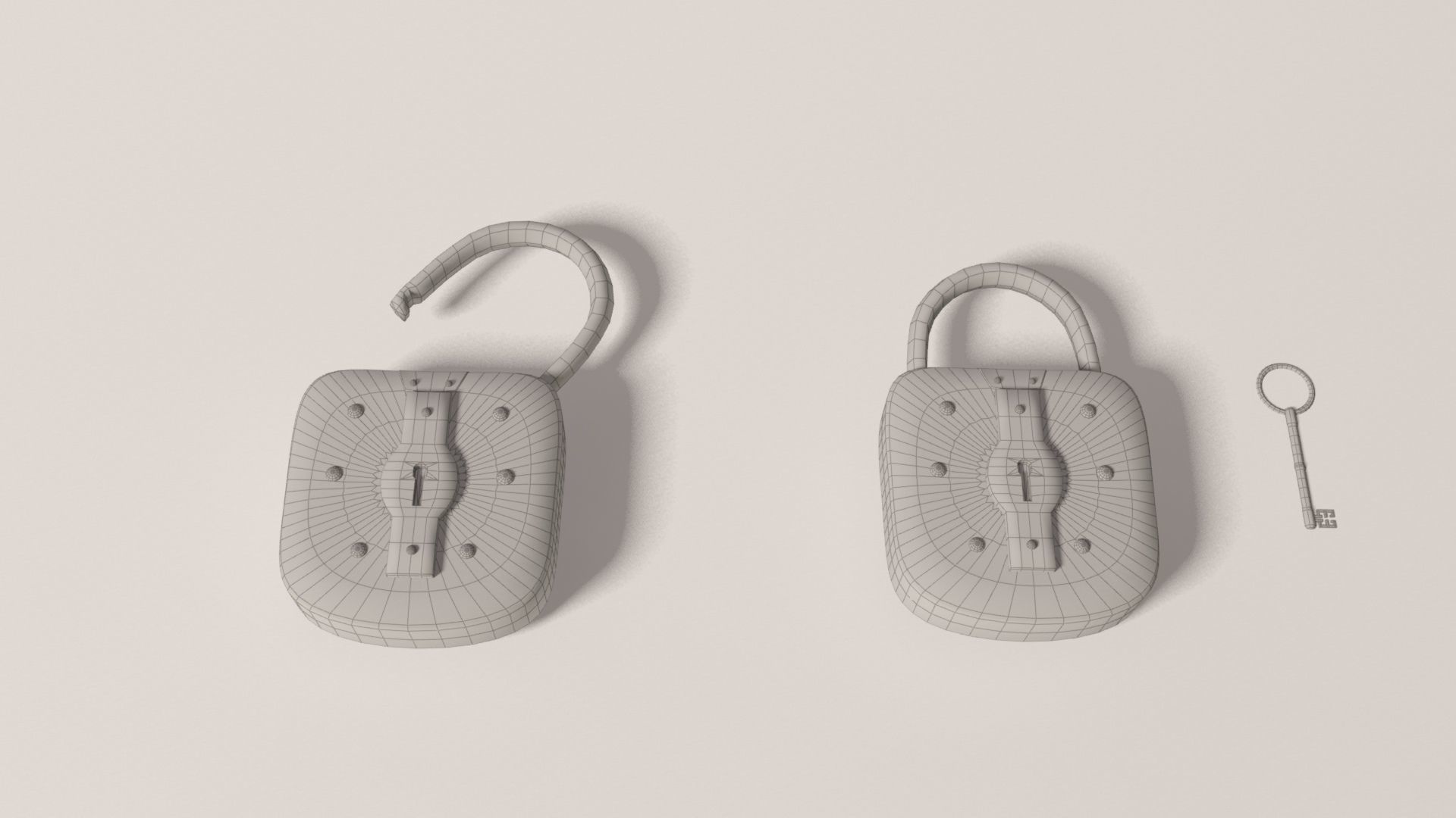 Pirate accessories 3D Model Collection_24