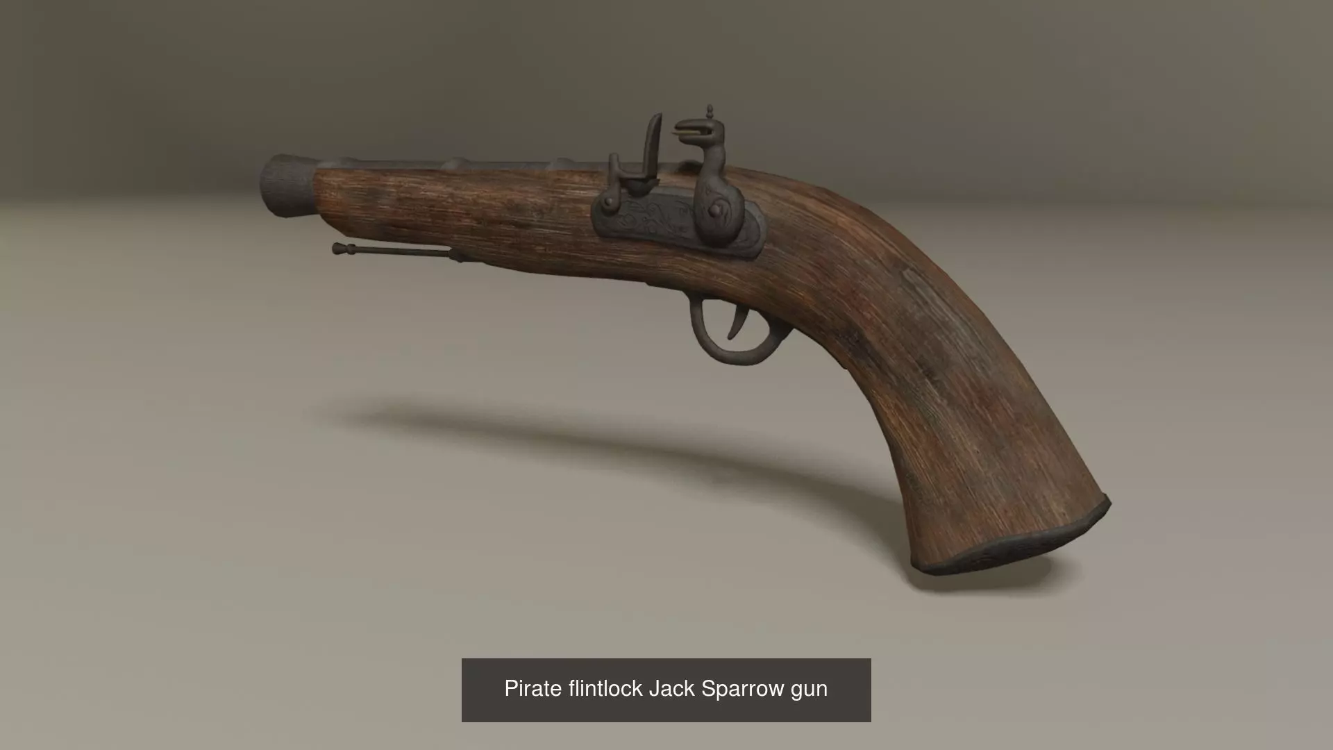 Pirate accessories 3D Model Collection_0