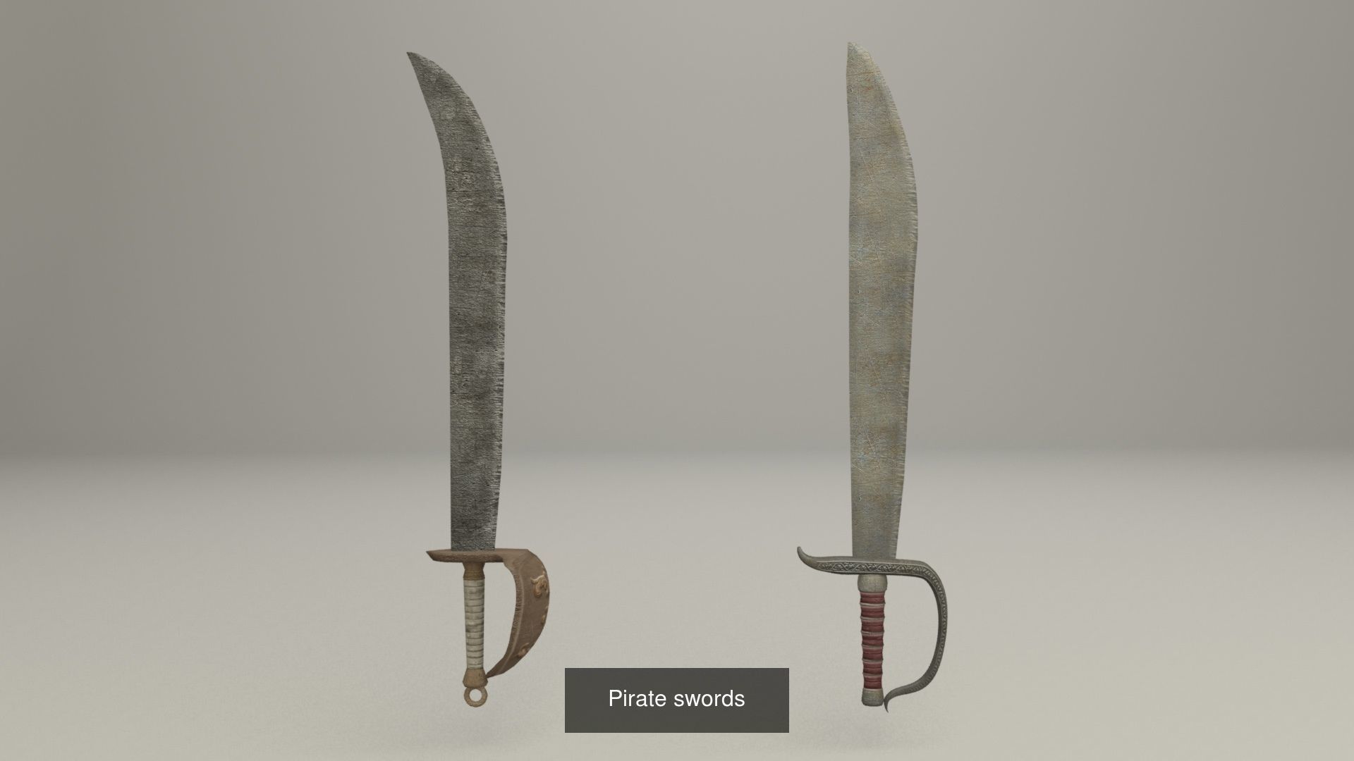 Pirate accessories 3D Model Collection_3