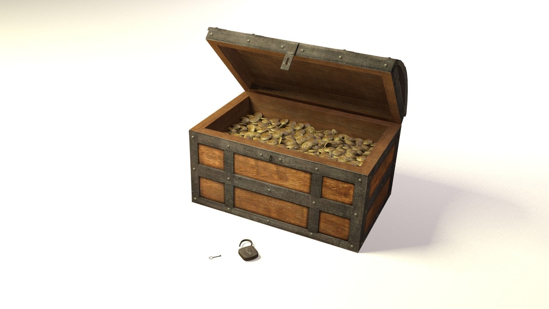 Pirate accessories 3D Model Collection_19