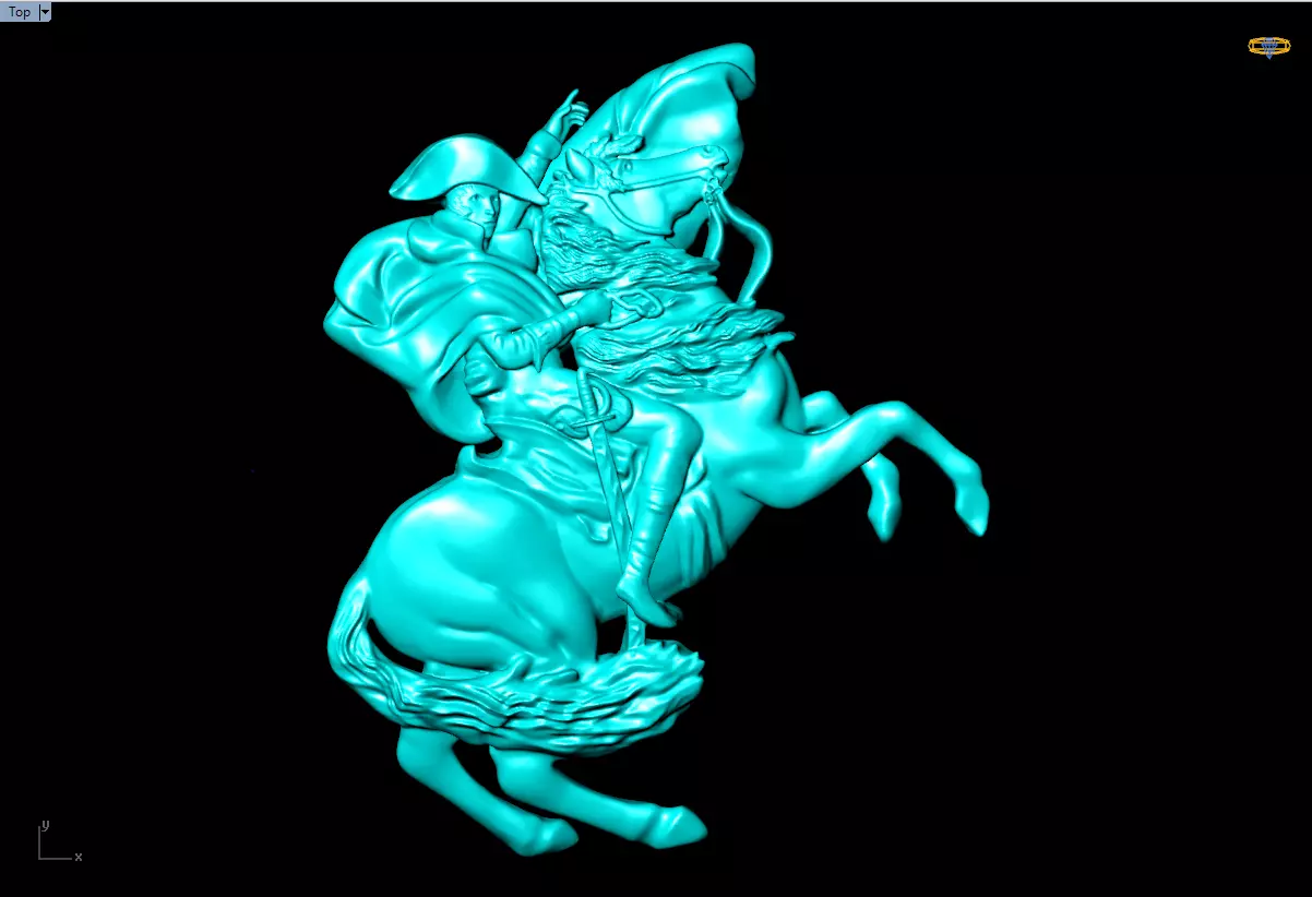 Napoleon for jewelry - Napoleon for ring - Napoleon for pendant 3D print model