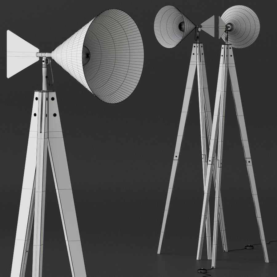 Ligth Tale Floor Lamp by Ubikubi 3D model_2