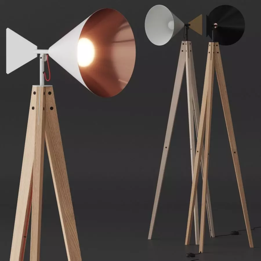 Ligth Tale Floor Lamp by Ubikubi 3D model_0