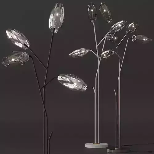 Diantha Floor lamp by Gallotti and Radice