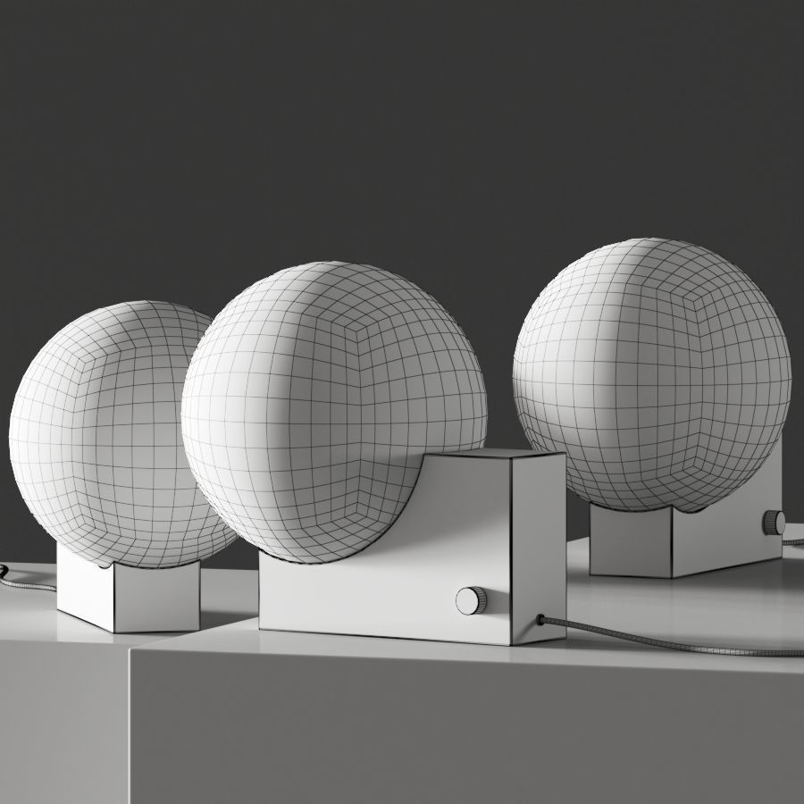 Journey Table Lamp SHY1 by TRADITION 3D model_1