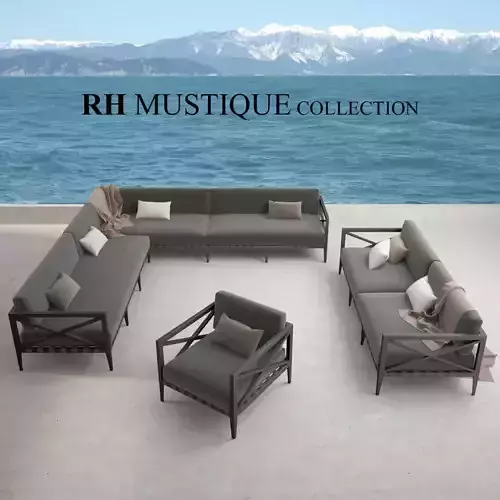 Restoration Hardware Mustique Sofa Collection