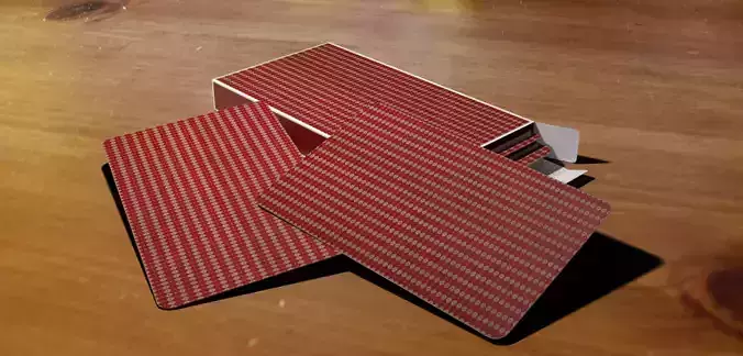 Playing Cards Rear Pattern Texture
