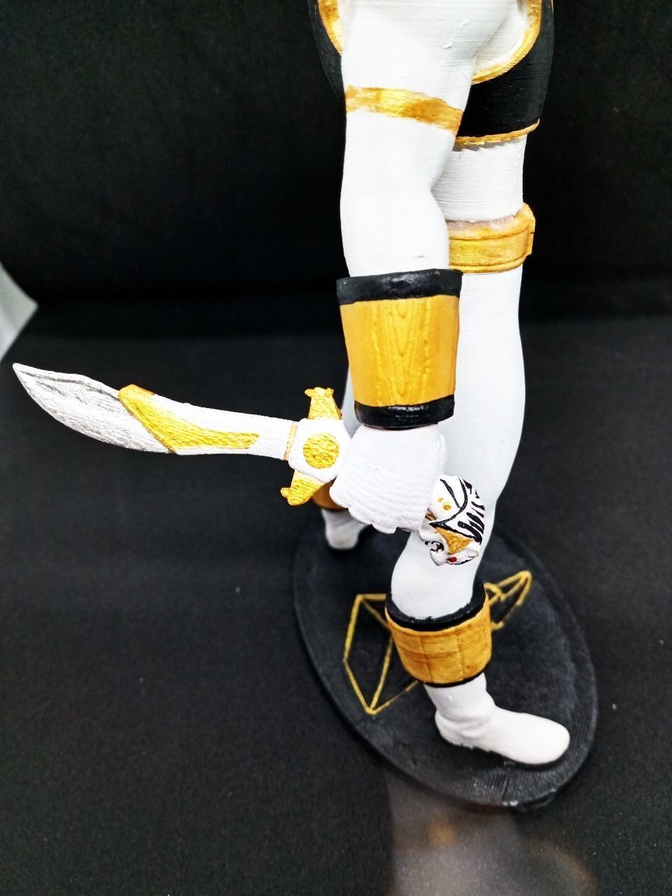 Tommy Oliver - White Tiger Ranger - Mighty Morphin Power Rangers 3D print model_5