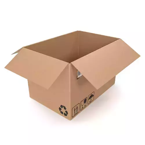 Cardboard box 16 3D model