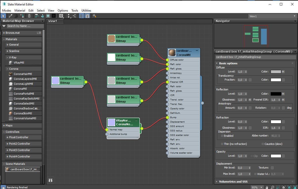 Cardboard box 16 3D model_13