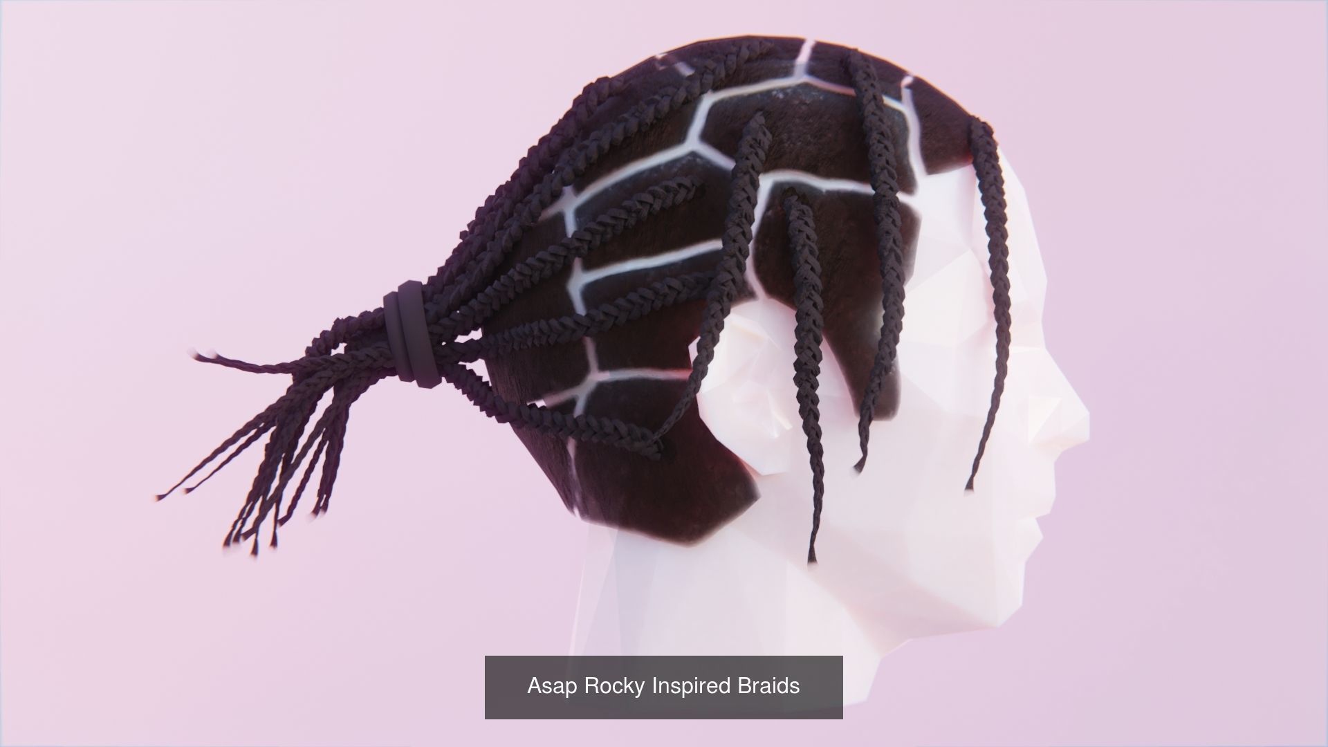 Hair Pack - All Styles by Tiko 3D Model Collection_56