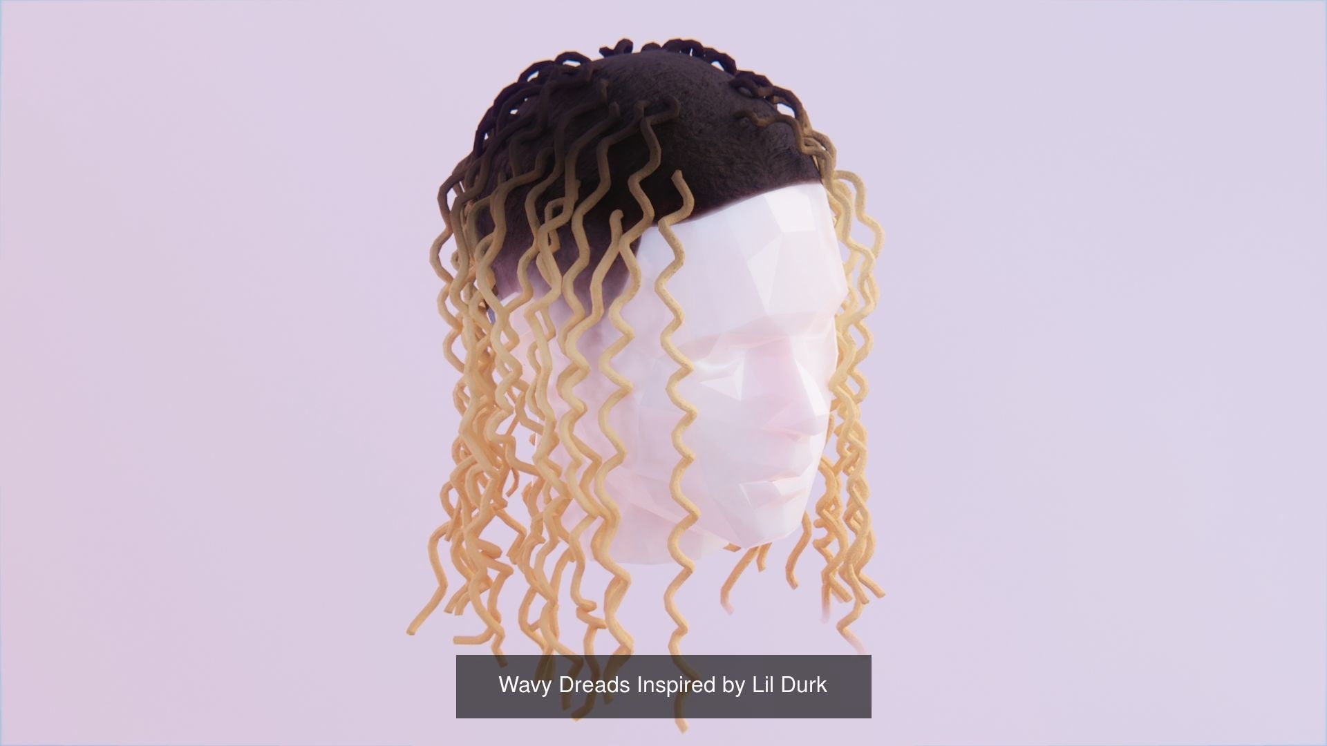 Hair Pack - All Styles by Tiko 3D Model Collection_63