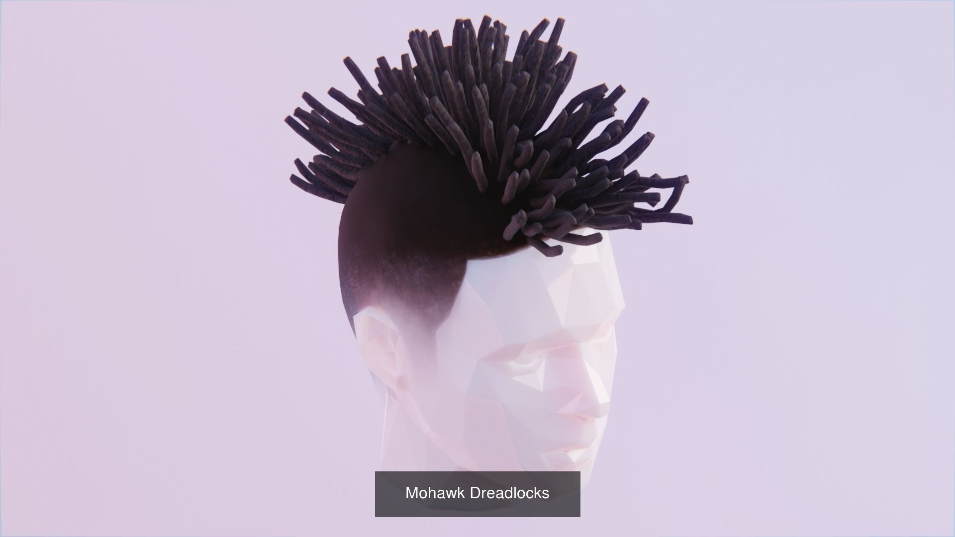 Hair Pack - All Styles by Tiko 3D Model Collection_52