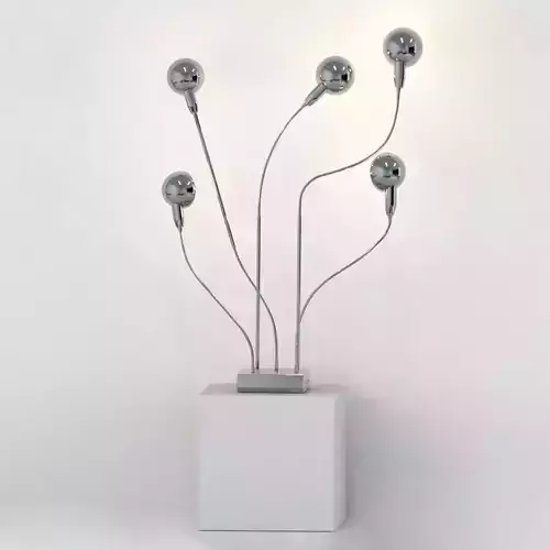 Pierre foile hudra floor lamp for jaques charpentier
