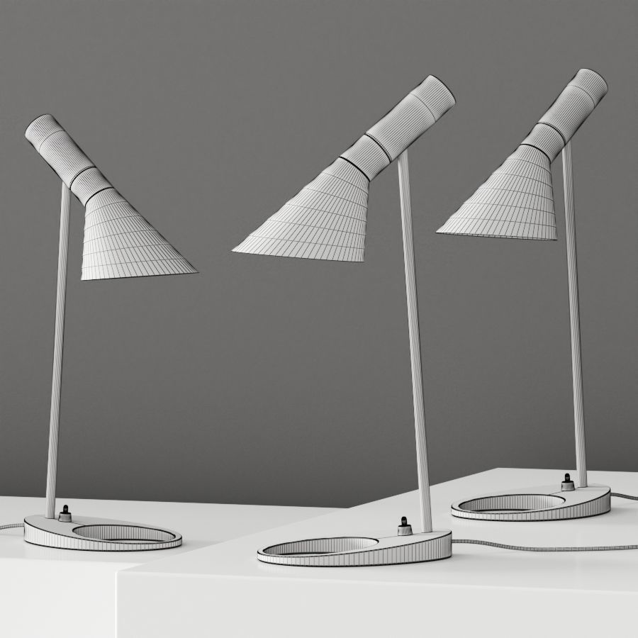 AJ Table Mini by Louis Poulsen 3D model_1