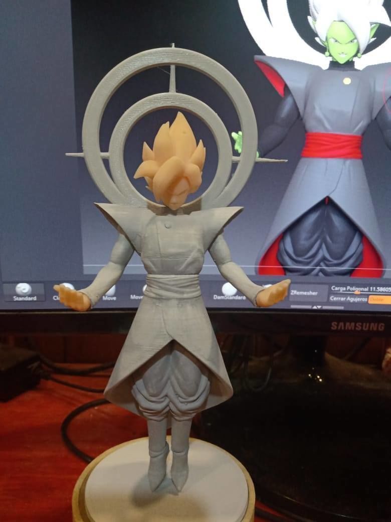 Zamasu Fused  - Dragon Ball Super 3D print model_3