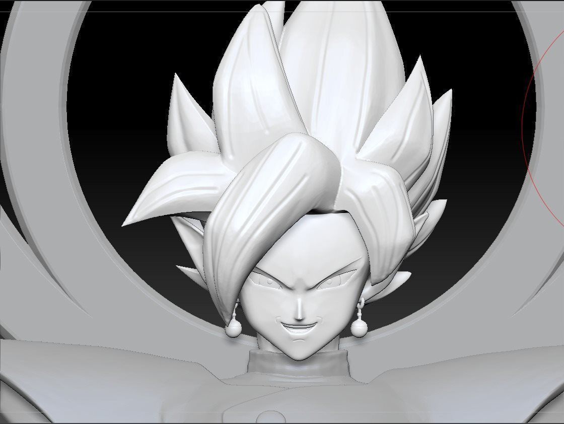 Zamasu Fused  - Dragon Ball Super 3D print model_4