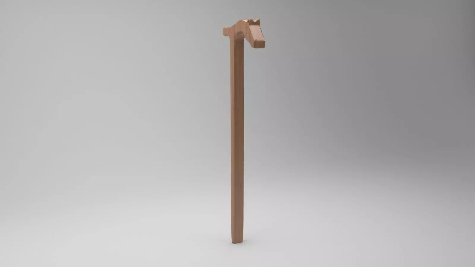 Walking Stick 3D model_0
