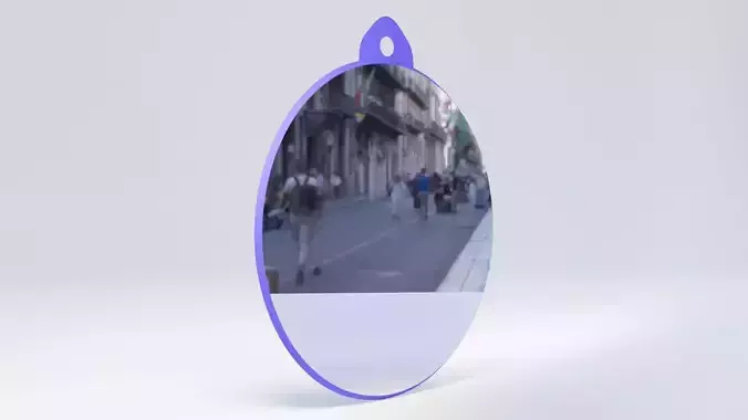 Basic Bathroom Hanging Mirror