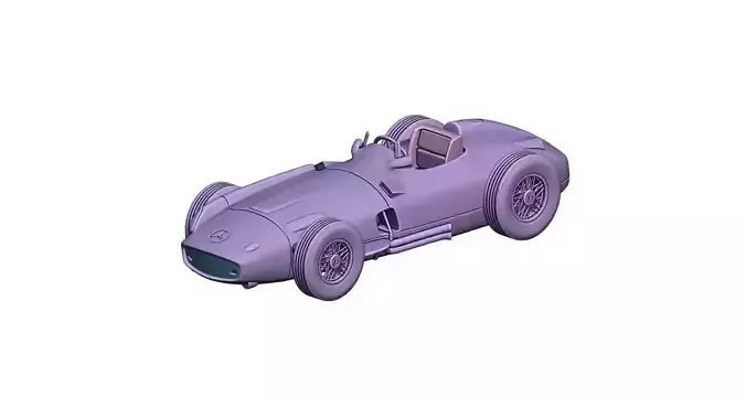 Mercedes Benz W196 print  3D print model