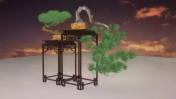 Chinese potted plant