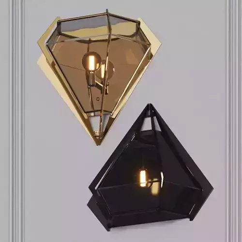 Harlow wall lamp by Gabriel Scott