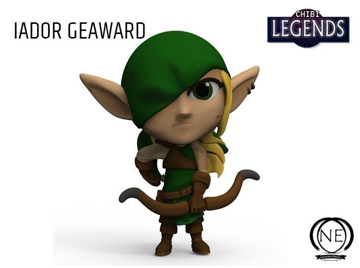 Chibi Legends Season 1 HEROES 3D print model_2