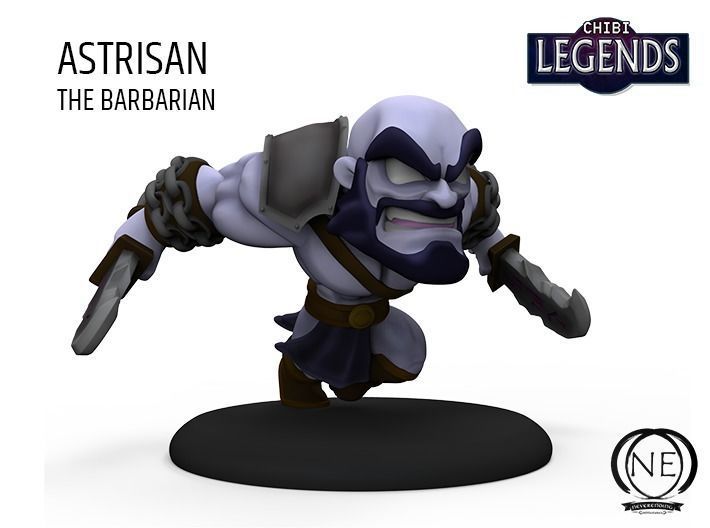 Chibi Legends Season 1 HEROES 3D print model_1