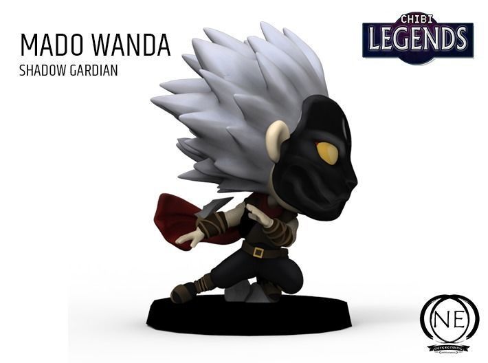 Chibi Legends Season 1 HEROES 3D print model_7