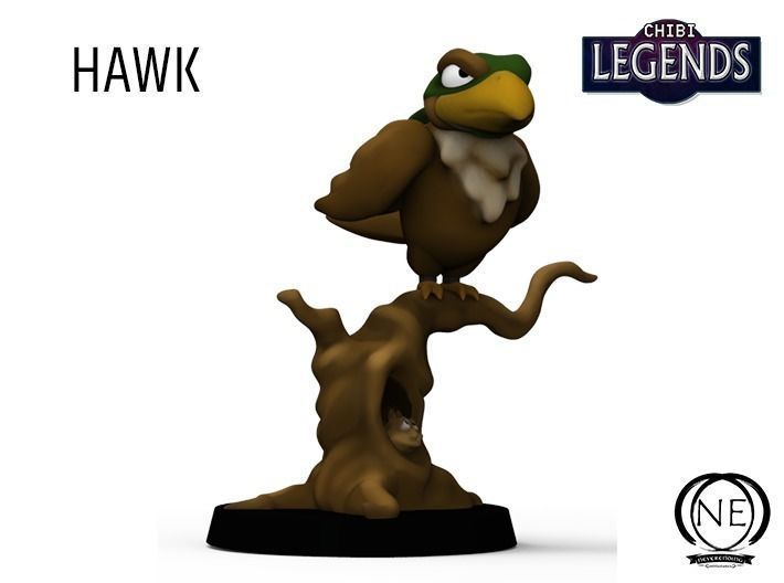 Chibi Legends Season 1 HEROES 3D print model_3