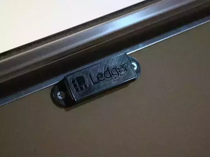 Ledger Nano S case 3D print model
