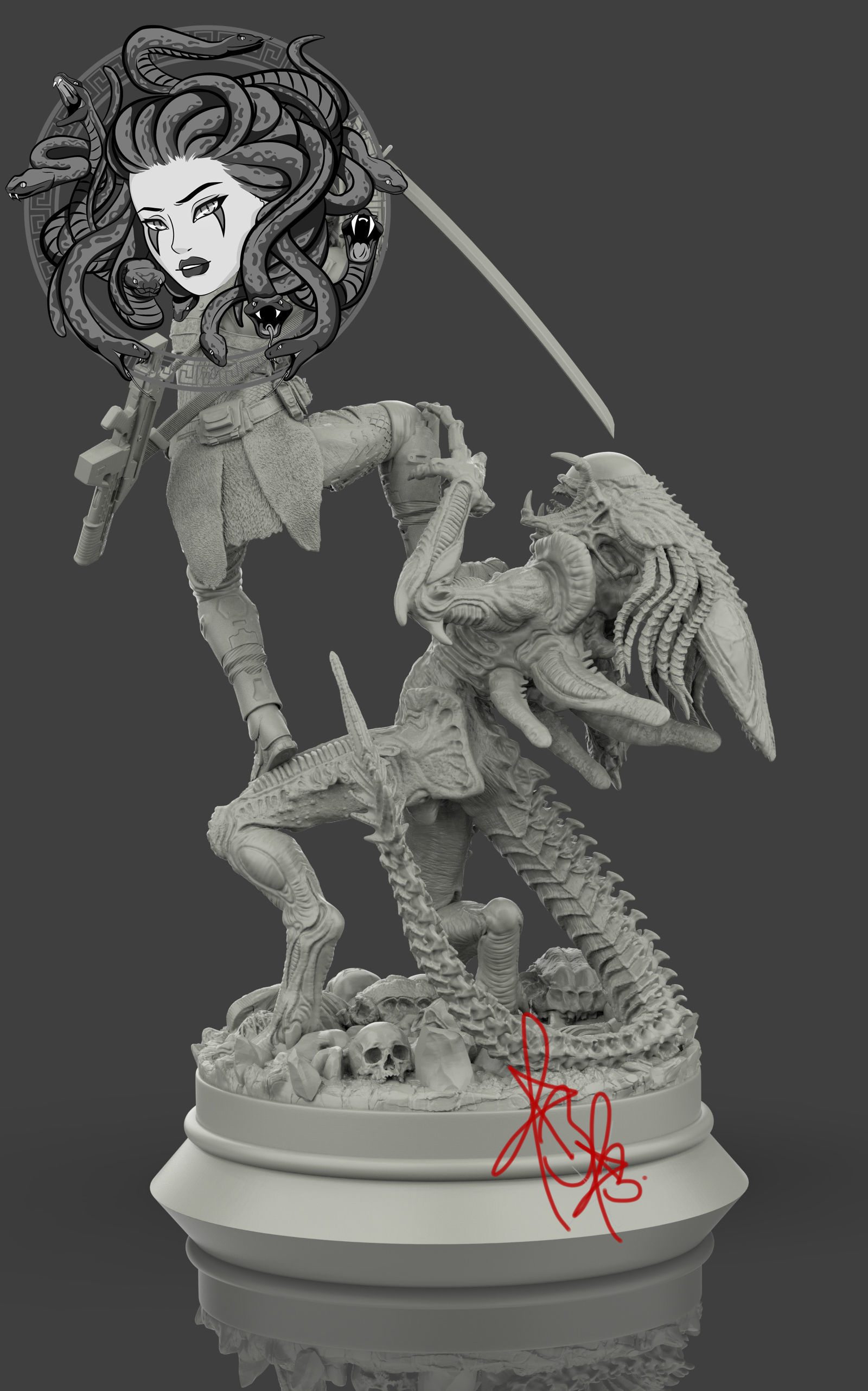 MACHIKO NOGUCHI BY CREATIVE GEEK MB 3D print model_9