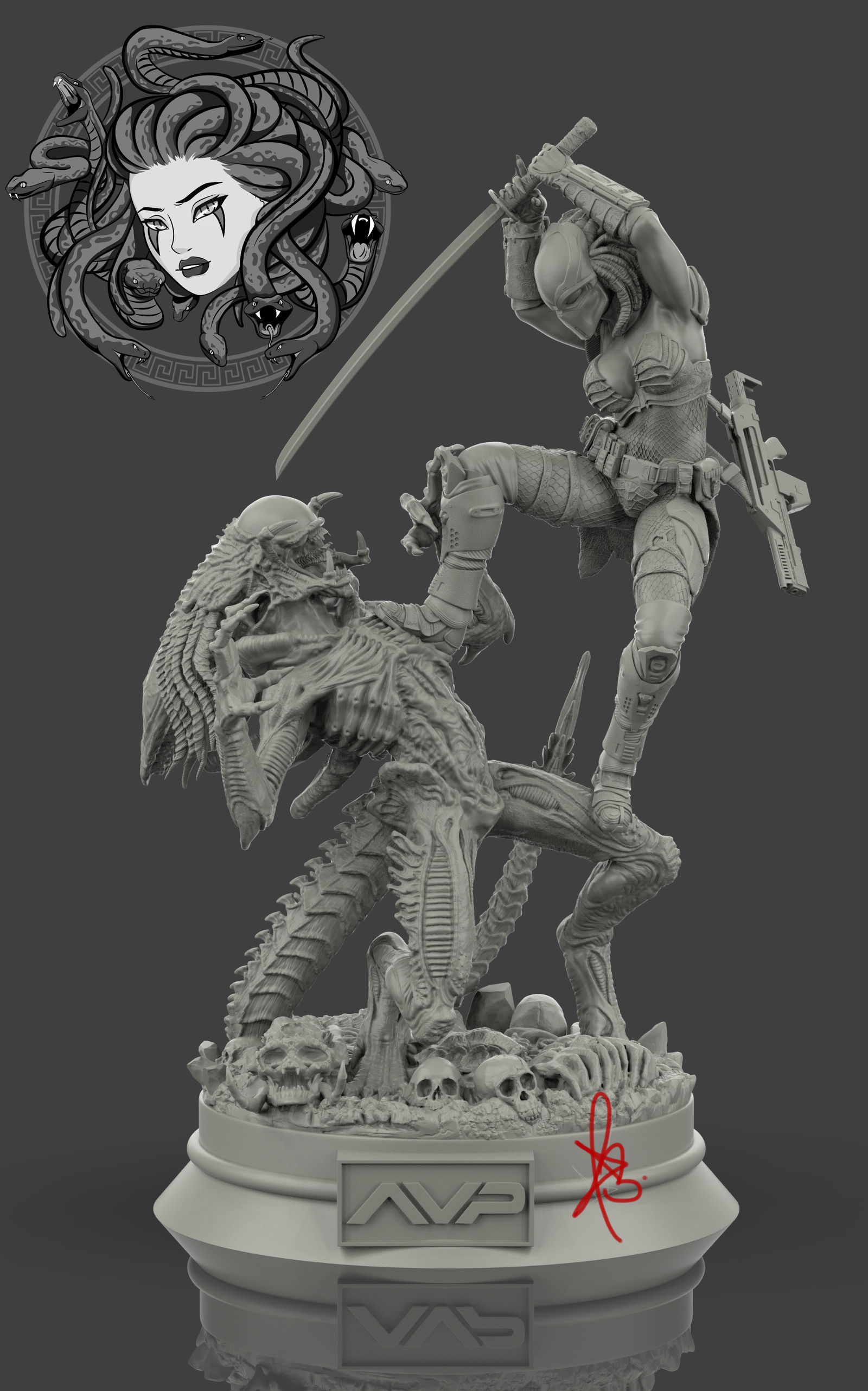 MACHIKO NOGUCHI BY CREATIVE GEEK MB 3D print model_8