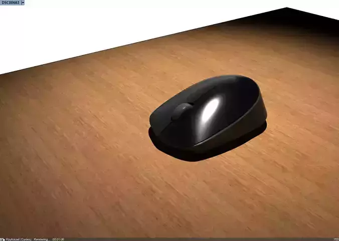 Logitech Mouse 3D model