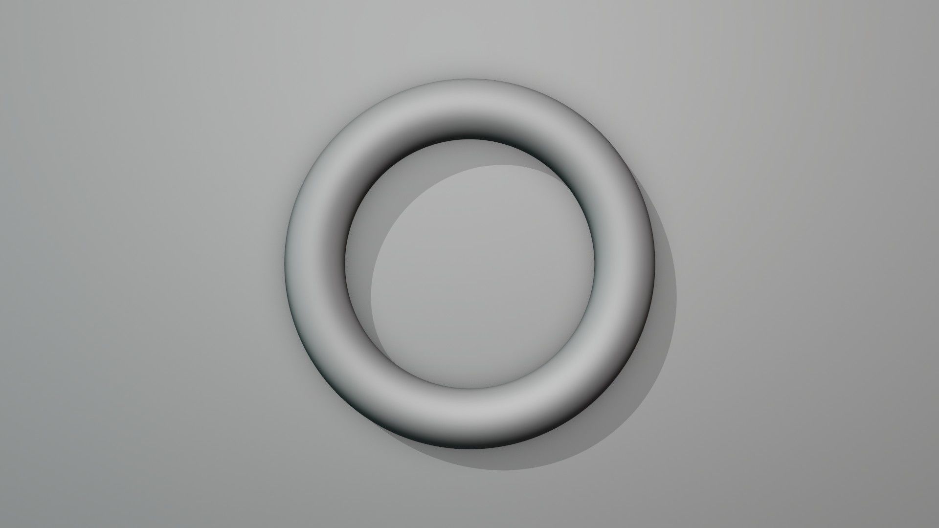 Ring Ball Low-poly 3D model_2