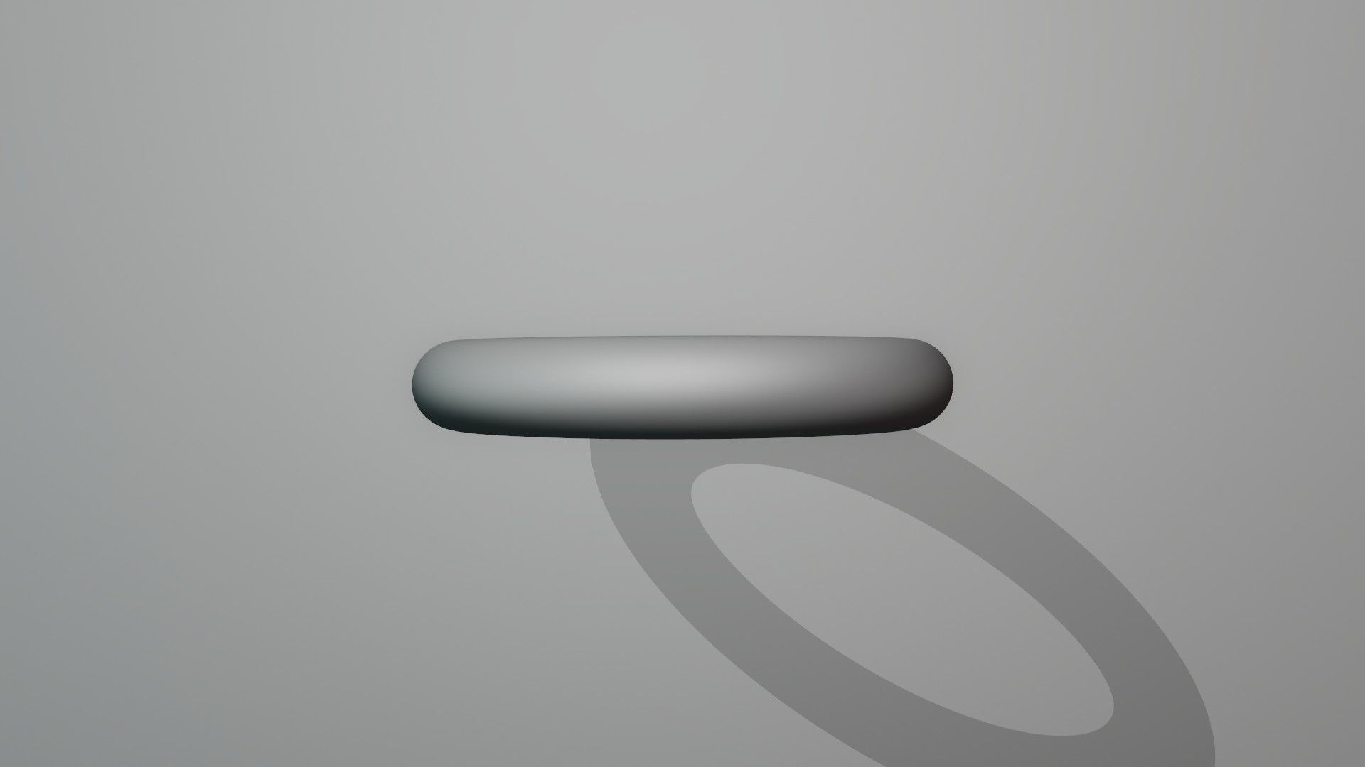 Ring Ball Low-poly 3D model_3