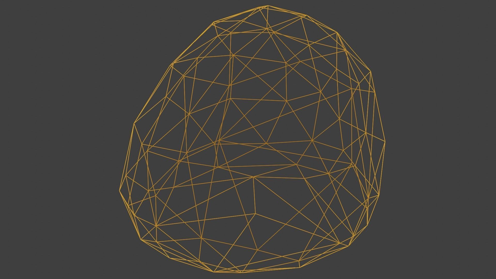 Low Poly Rock 1 egg Free low-poly 3D model_6