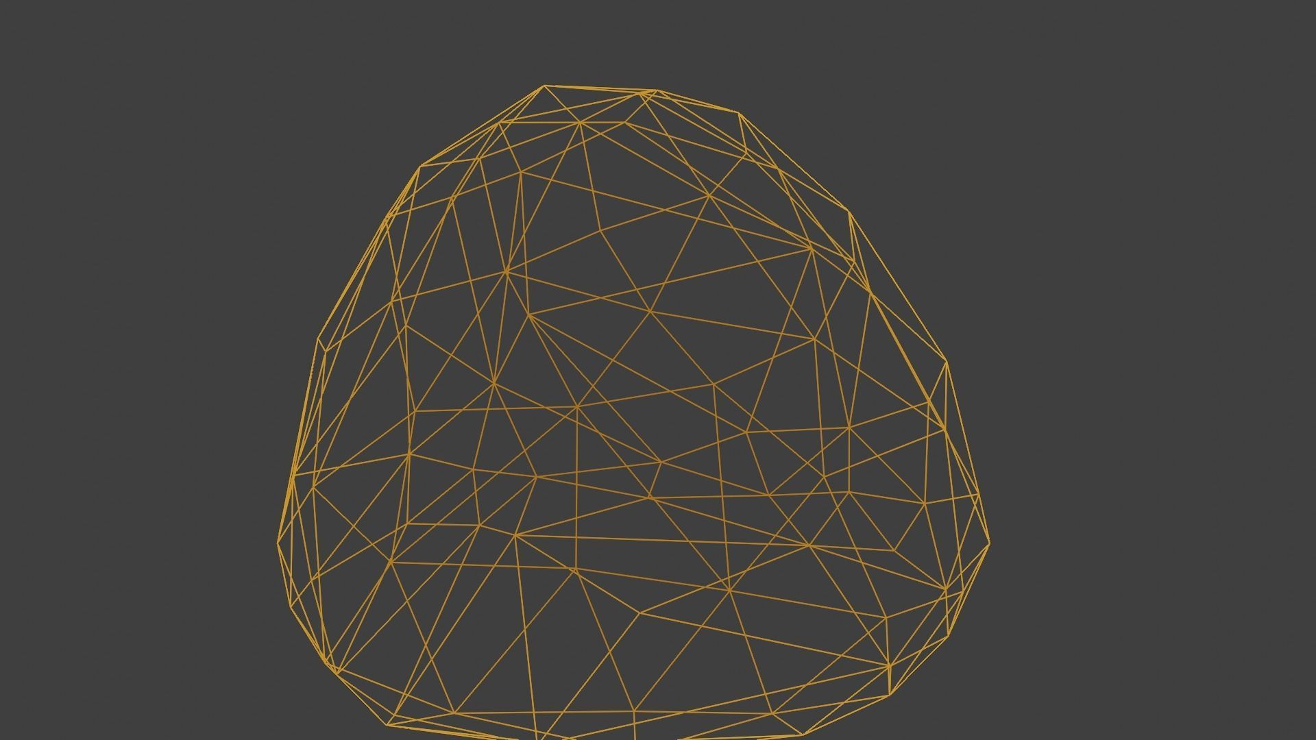 Low Poly Rock 1 egg Free low-poly 3D model_5