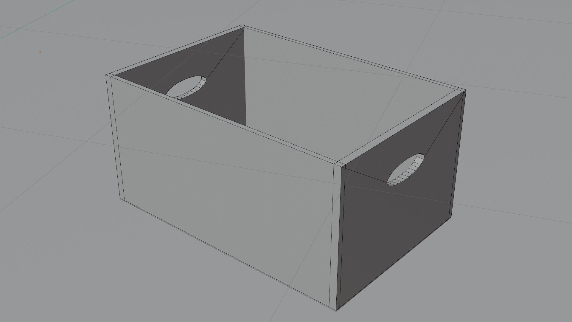  Set of 14 wooden boxes low poly game ready Free low-poly 3D model_19