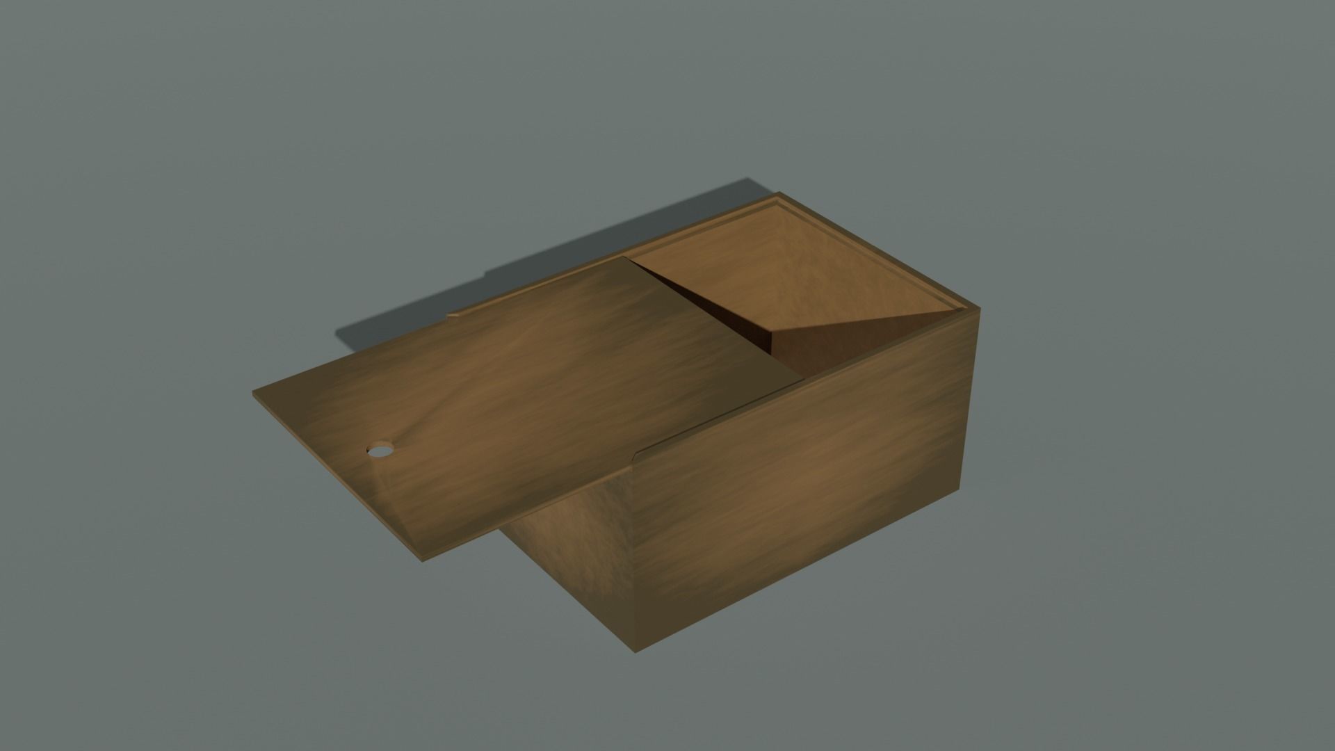  Set of 14 wooden boxes low poly game ready Free low-poly 3D model_28