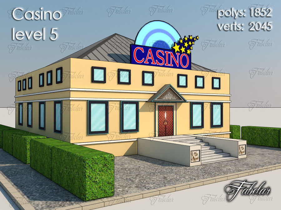 3D model Casino Level VR / AR / low-poly | CGTrader