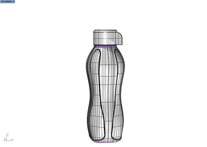 TupperWare Bottle  3D model