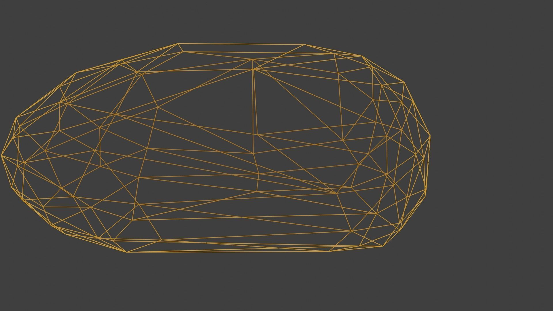 Low Poly Rock 2 polygonal Free low-poly 3D model_4