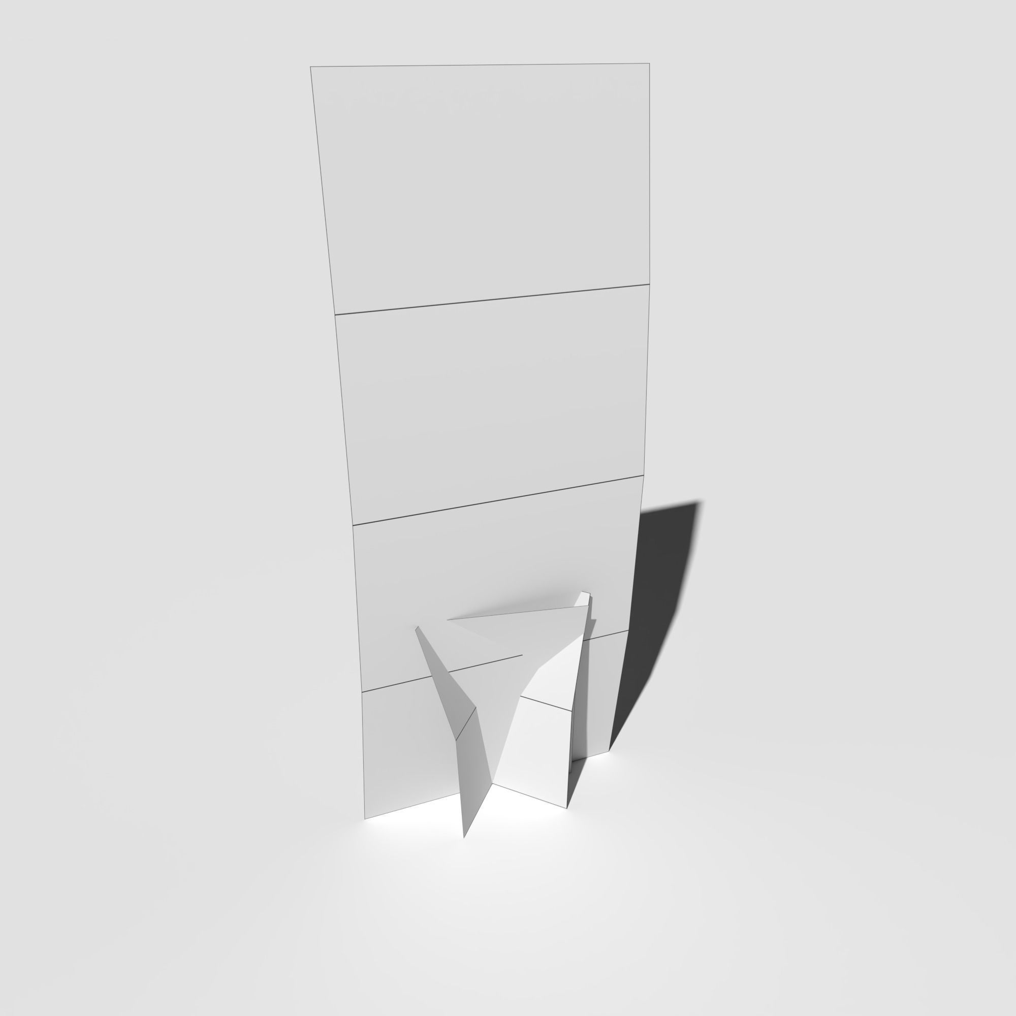 Low Poly Bent Grass Pack Low-poly 3D model_37