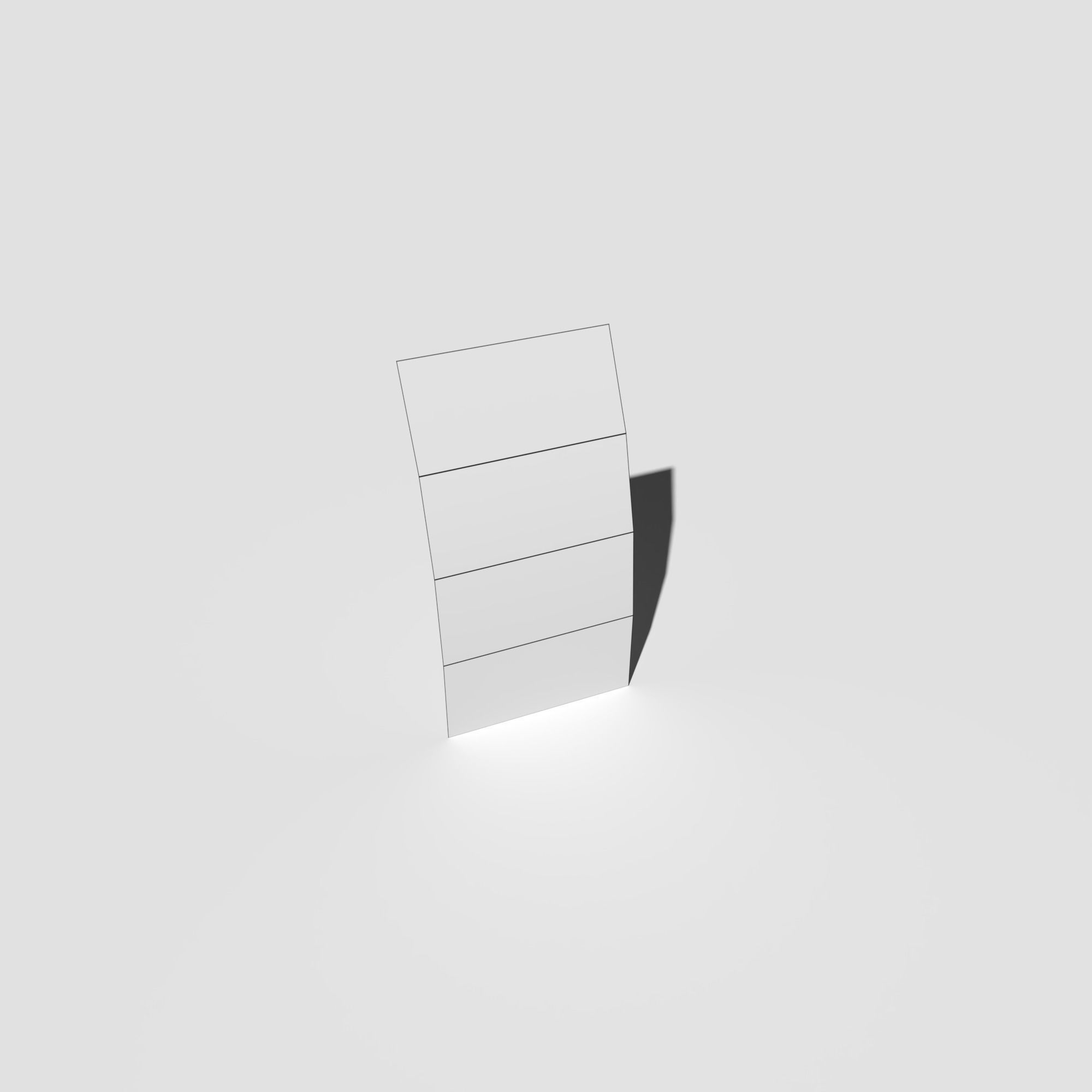 Low Poly Bent Grass Pack Low-poly 3D model_49