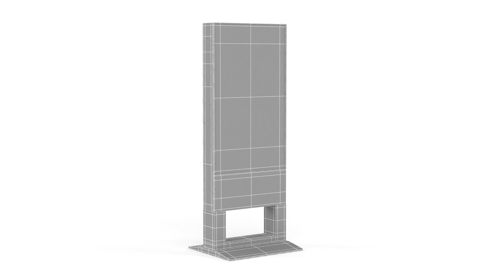 Information Kiosk 3D model_11
