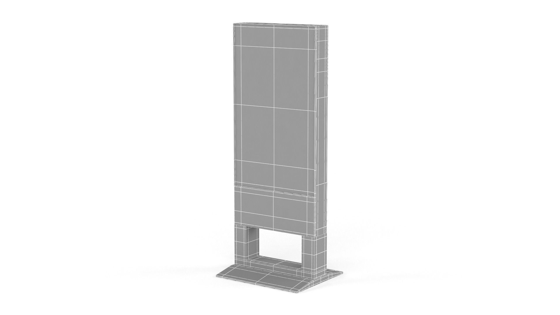 Information Kiosk 3D model_8