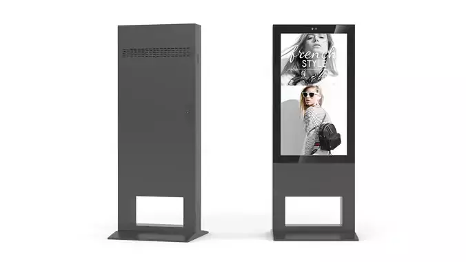 Information Kiosk 3D model
