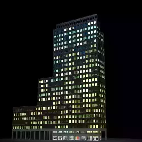 Urban Simple Skyscraper