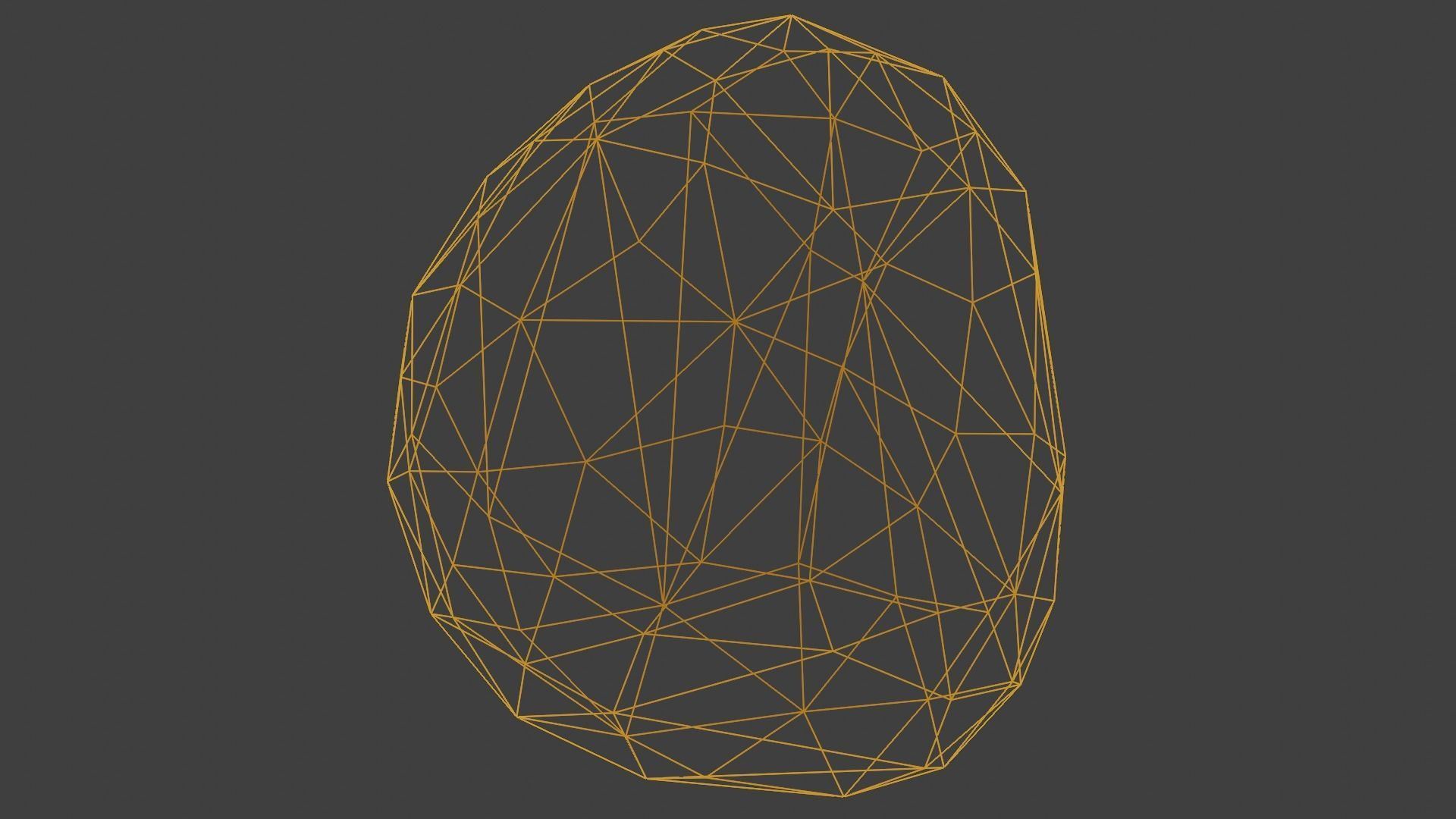 Low Poly Rock 7 egg Free low-poly 3D model_3